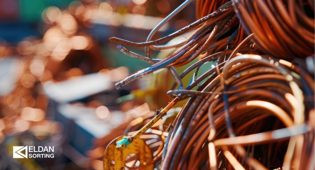 Copper wire recycling equipment improves copper recovery, purity and value from mixed cable granulate streams